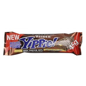 Weider Батончик Yippie! Bar 45g шоколадная лава 12/1 Фото №1